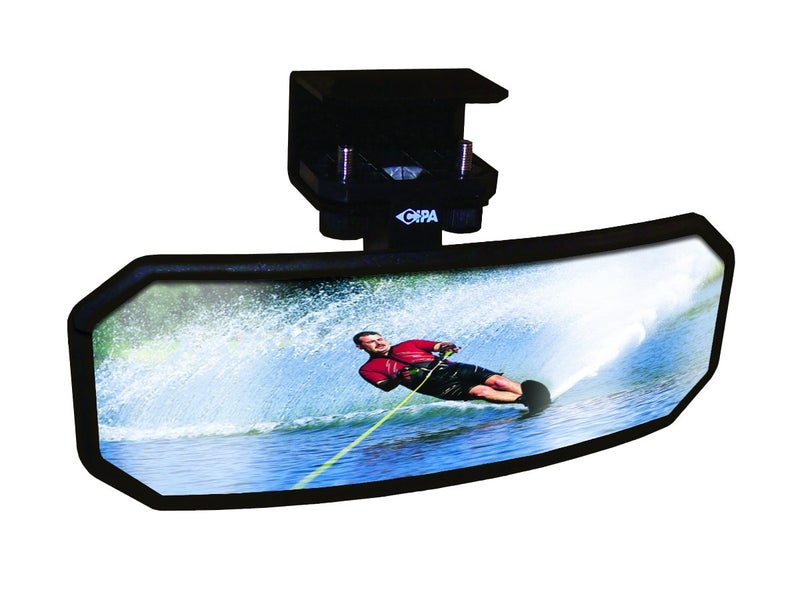 CIPA 11119 Economy 2.5" x 8" Marine Mirror , Black - Image 4